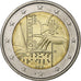 Italy, 2 Euro, LOUIS BRAILLE., 2009, Rome, Bi-Metallic, MS(63), KM:310