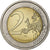 Włochy, 2 Euro, LOUIS BRAILLE., 2009, Rome, Bimetaliczny, MS(63), KM:310