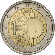 Belgique, 2 Euro, INSTITUT MÉTÉOROLOGIQUE, 2013, Bimétallique, SPL