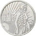 Francja, 5 Euro, Semeuse, 2008, Srebro, MS(63), KM:1534