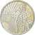 França, 5 Euro, Semeuse, 2008, Prata, MS(63), KM:1534