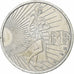 France, 10 Euro, Semeuse, 2009, Silver, MS(63), Gadoury:EU337, KM:1580