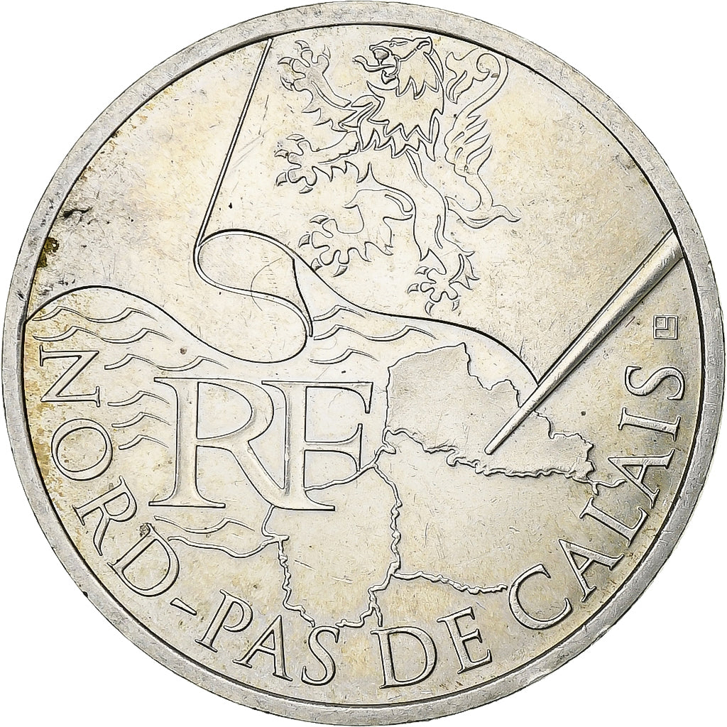 Francja, 10 Euro, 2010, Paris, Srebro, MS(63), Gadoury:EU399, KM:1664