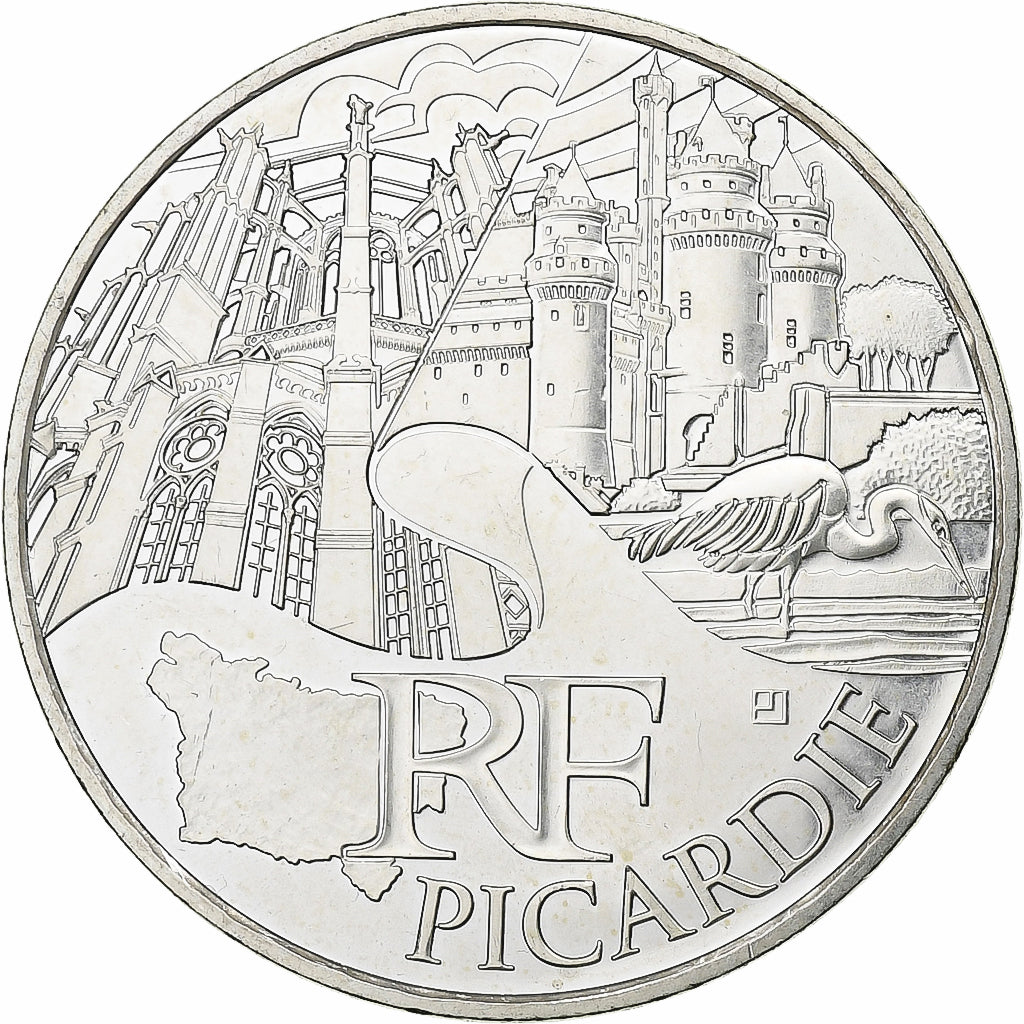 Francja, 10 Euro, 2011, Paris, Srebro, MS(65-70), KM:1745