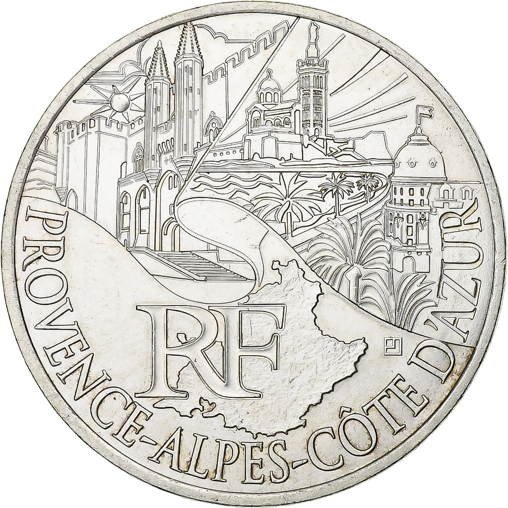 Francia, 10 Euro, 2011, Paris, Argento, SPL, KM:1749