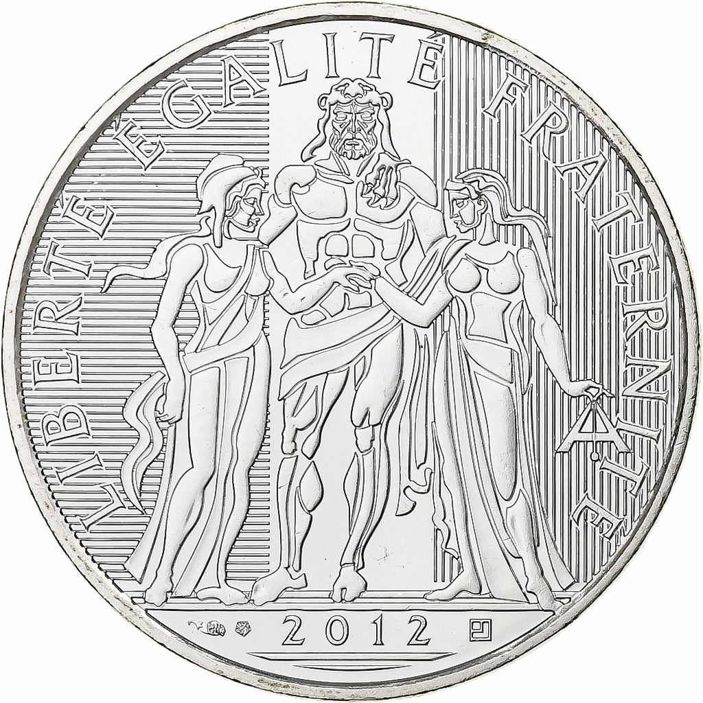 France, 10 Euro, Proof, 2012, Paris, Silver, MS(65-70), KM:2073