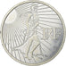 Francja, 15 Euro, Semeuse, 2008, Srebro, MS(63), Gadoury:2, KM:1535