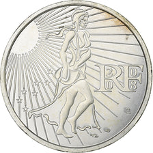 France, 15 Euro, Semeuse, 2008, Silver, MS(63), Gadoury:2, KM:1535