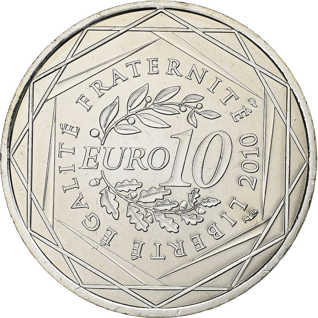 Frankreich, 10 Euro, Euros des régions, Bretagne, 2010, Paris, Silber, STGL