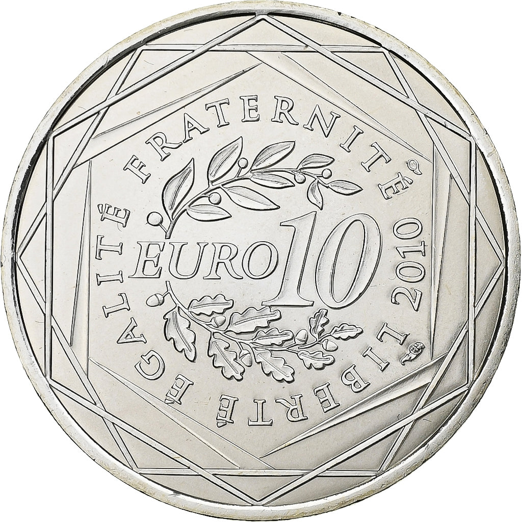 Frankreich, 10 Euro, Euros des régions, Ile De France, 2010, Paris, Silber