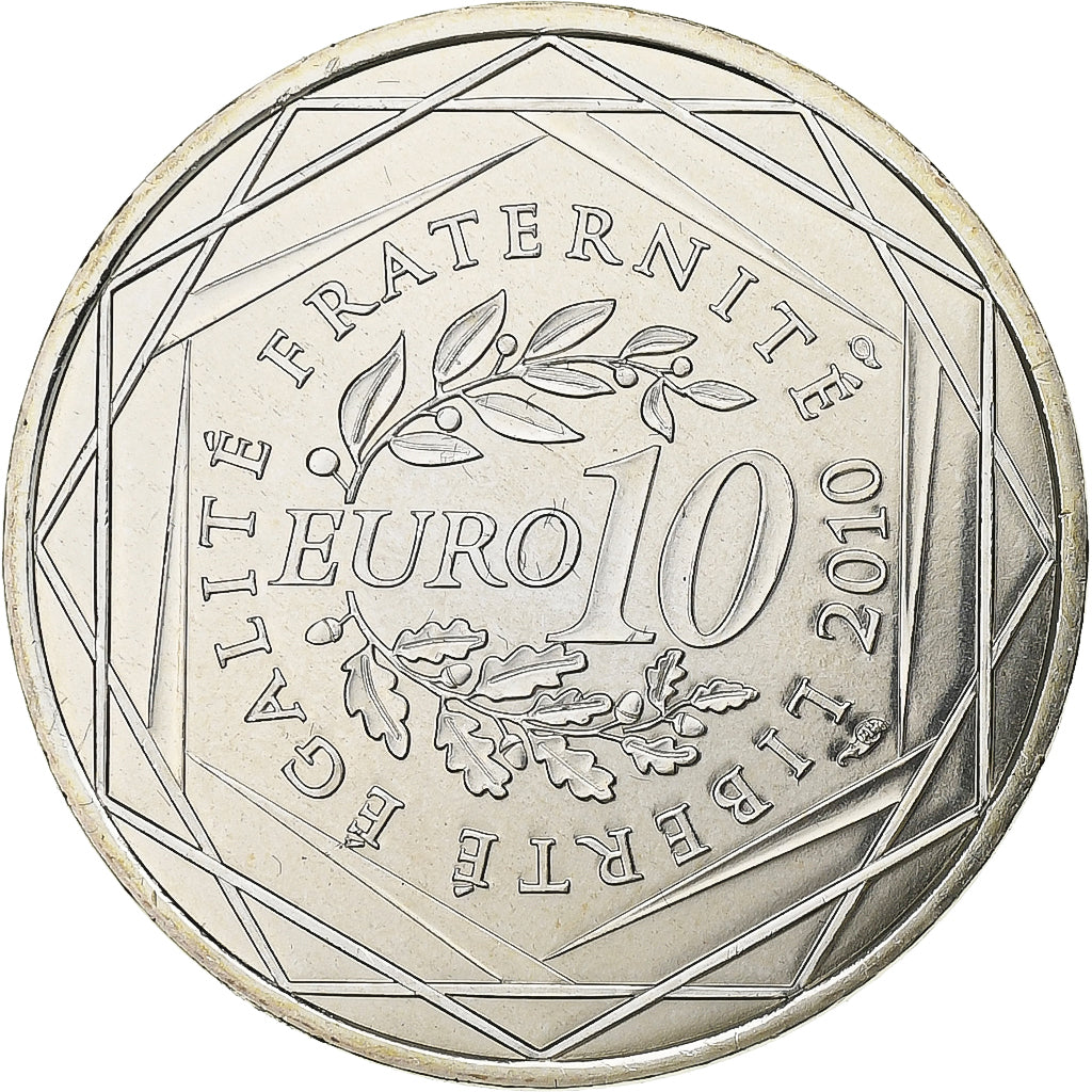 Francja, 10 Euro, Euros des régions, Midi-Pyrénées, 2010, Monnaie de Paris