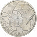 Francja, 10 Euro, Euros des régions, Centre, 2010, Paris, Srebro, MS(65-70)