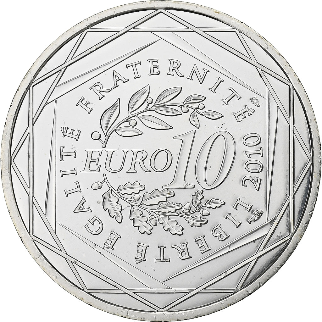 Frankreich, 10 Euro, Euros des régions, Lorraine, 2010, Silber, STGL
