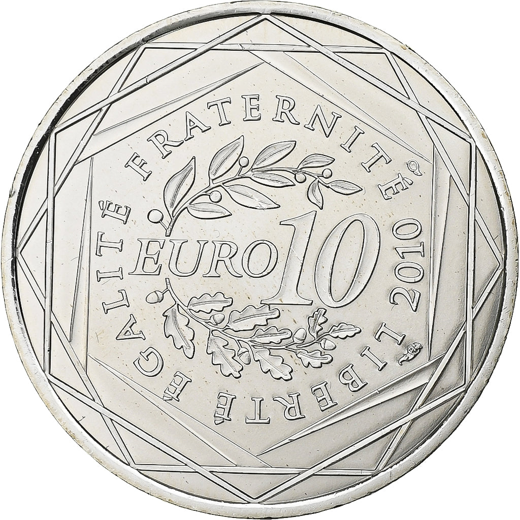 Frankreich, 10 Euro, Euros des régions, Provence Alpes Côte d'Azur, 2010