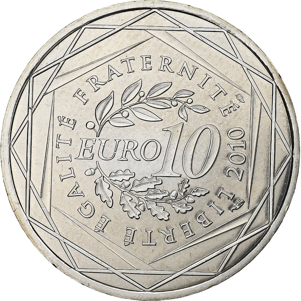 Frankreich, 10 Euro, Euros des régions, Alsace, 2010, Paris, Silber, STGL