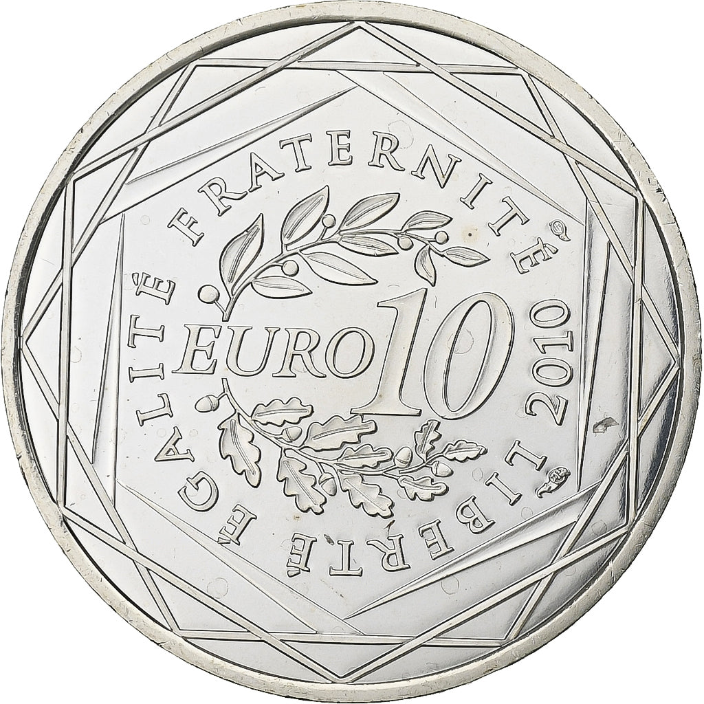 Frankreich, 10 Euro, Euros des régions, Picardie, 2010, Silber, STGL