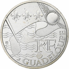 Francia, 10 Euro, Euros des régions, Guadeloupe, 2010, Paris, Argento, FDC