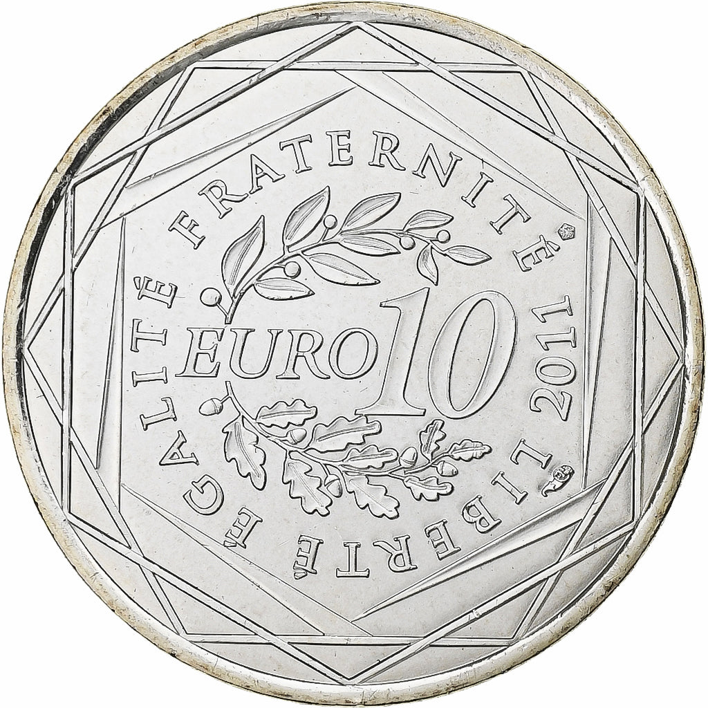 Frankreich, 10 Euro, Euros des régions, Languedoc roussillon, 2011, Paris