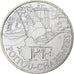 Francja, 10 Euro, Euros des régions, Poitou-Charente, 2011, Paris, Srebro