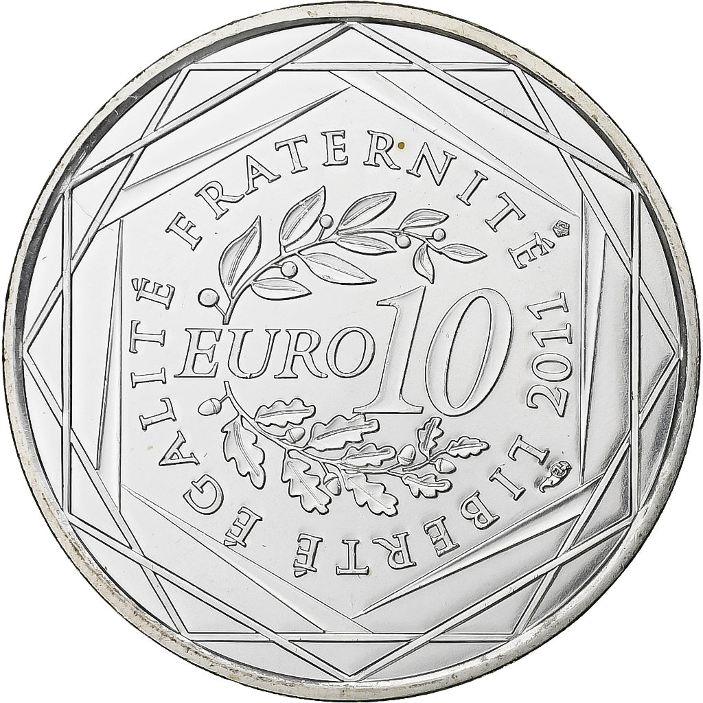 France, 10 Euro, Euros des régions, Nord-Pas De Calais, 2011, Monnaie de Paris