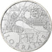 Francja, 10 Euro, Euros des régions, Lorraine, 2011, Paris, Srebro, MS(65-70)