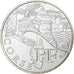 France, 10 Euro, Euros des régions, Corse, 2011, Paris, Silver, MS(65-70)