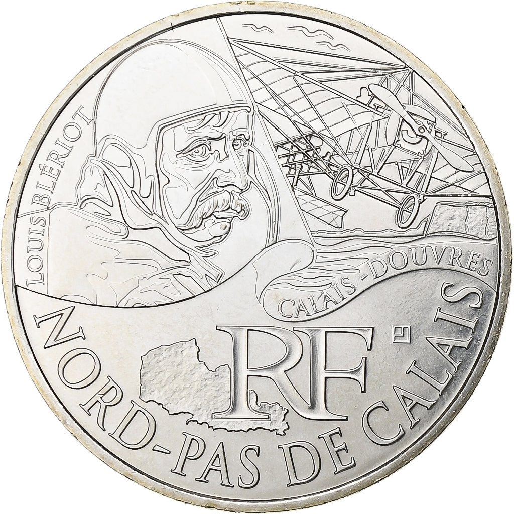 France, 10 Euro, Euros des régions, Nord-Pas De Calais .FDC, 2012, Paris