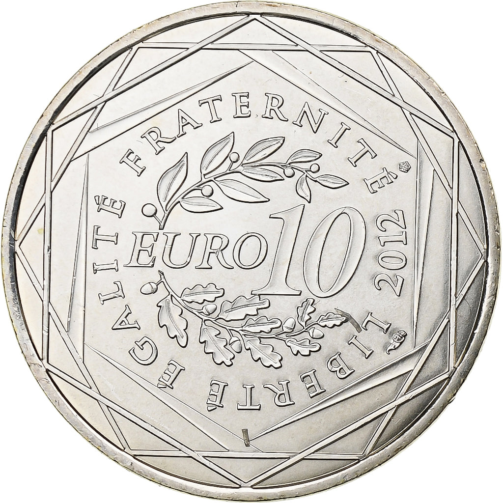 Francja, 10 Euro, Euros des régions, 2012, Monnaie de Paris, Limousin