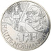 France, 10 Euro, Euros des régions, Haute-Normandie, 2012, Silver, MS(65-70)
