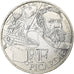 France, 10 Euro, Euros des régions, Picardie, 2012, Paris, Silver, MS(65-70)