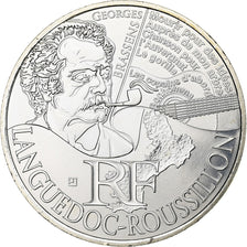 France, 10 Euro, Euros des régions, Languedoc roussillon, 2012, Argent, FDC