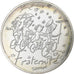 Francja, 10 Euro, Sempé - Automne - Fraternité, 2014, Paris, Srebro, MS(63)