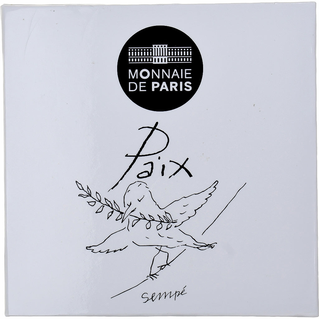 France, 50 Euro, Sempé - Printemps / Ete, 2014, Silver, UNC, Gadoury:EU720