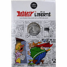 France, 10 Euro, Astérix - Liberté, B.D, 2015, Paris, Silver, MS(65-70)