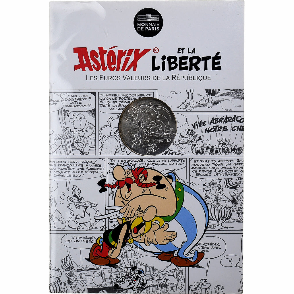 France, 10 Euro, Astérix Liberté (Cadeau de César), 2015, Monnaie de Paris