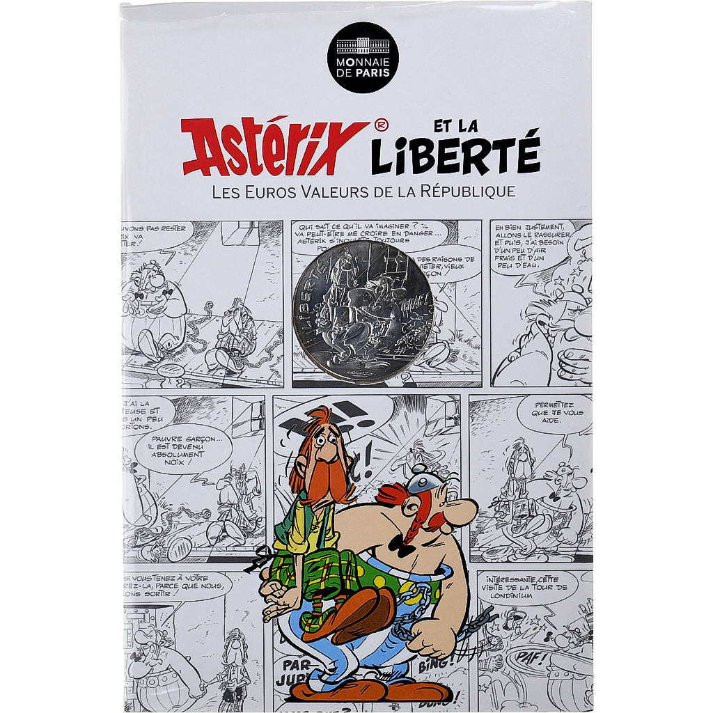 France, 10 Euro, Astérix Liberté (Astérix chez les bretons), 2015, Monnaie de