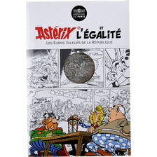 Francia, 10 Euro, Monnaie de Paris, Astérix Égalité (Cadeau de César), 2015