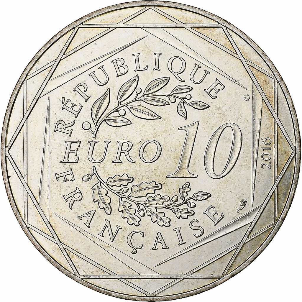 France, 10 Euro, Petit Prince, N°10/24, 2016, Silver, MS(65-70)