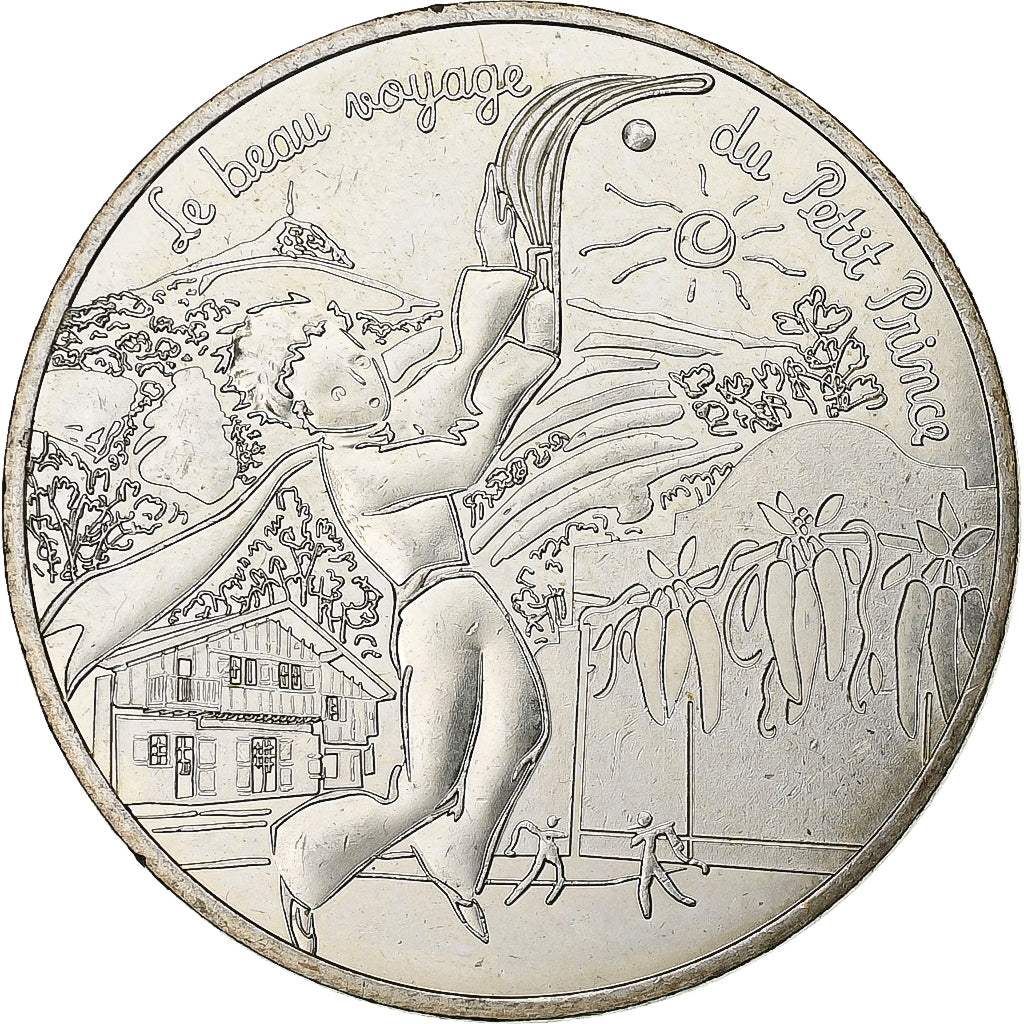France, 10 Euro, Le Petit Prince (joue à la pelote basque), 2016, Paris