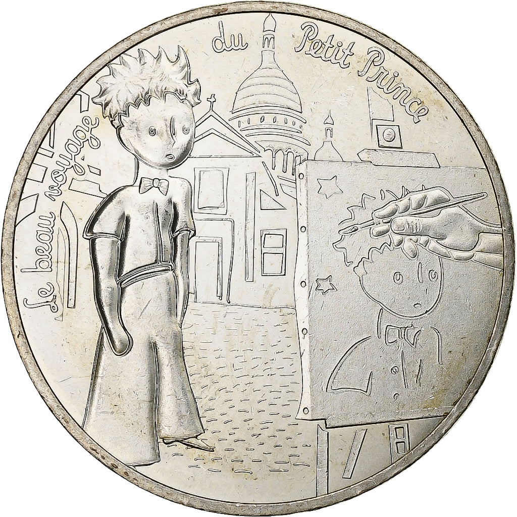 France, 10 Euro, Petit Prince, N°08/24, 2016, Silver, MS(65-70)