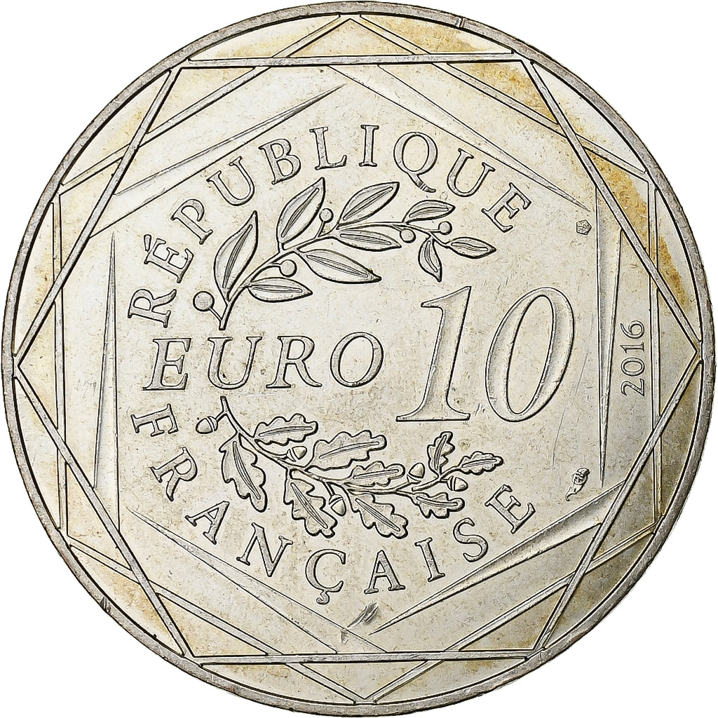 Francja, 10 Euro, Petit Prince, N°07/24, 2016, Srebro, MS(65-70)