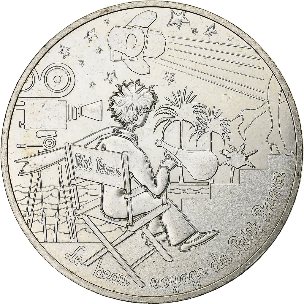 França, 10 Euro, Petit Prince, N°11/24, 2016, Prata, MS(65-70)
