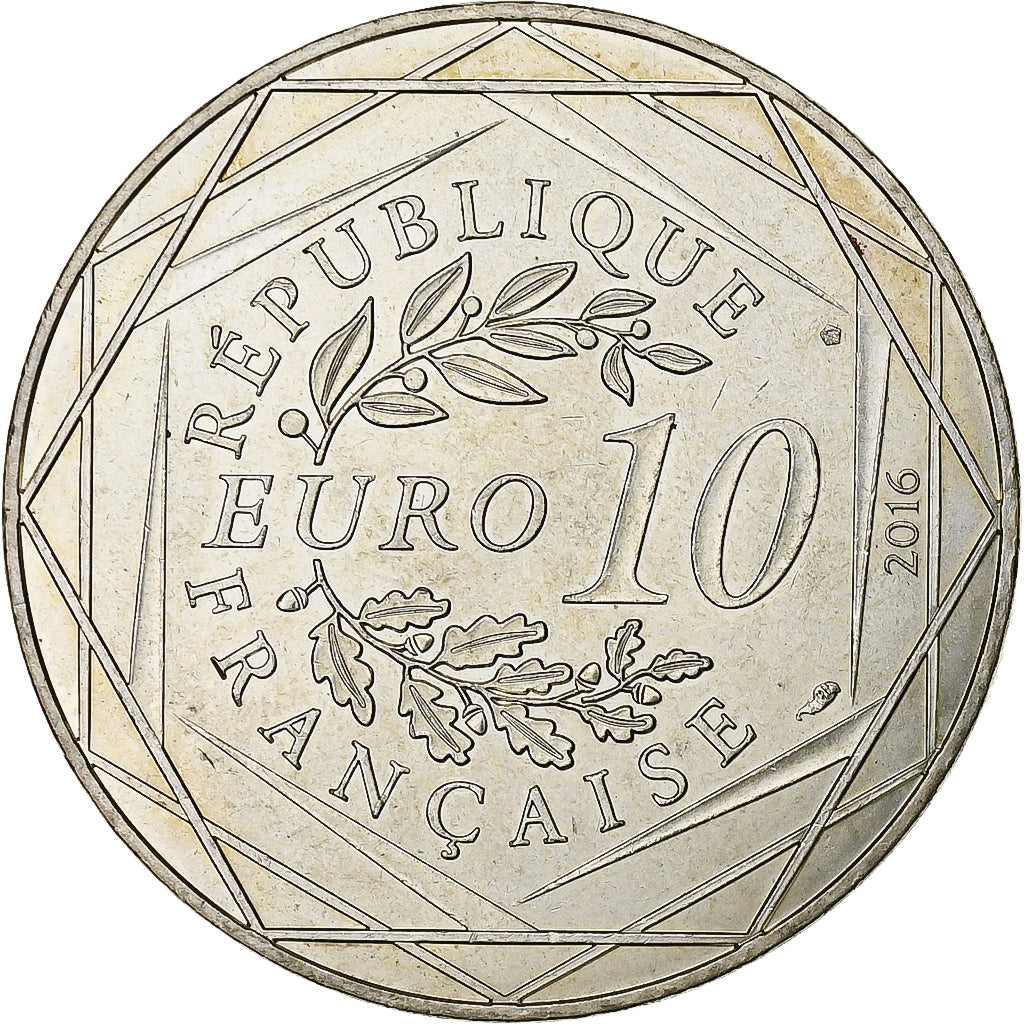 France, 10 Euro, Petit Prince, N°01/24, 2016, Silver, MS(63)