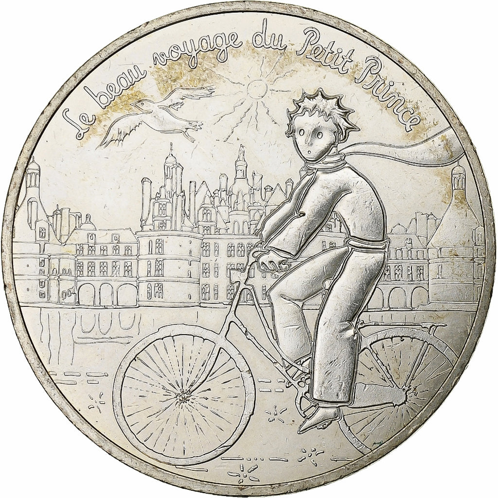 France, 10 Euro, Le Petit Prince (visite de Chambord), 2016, Paris, Silver