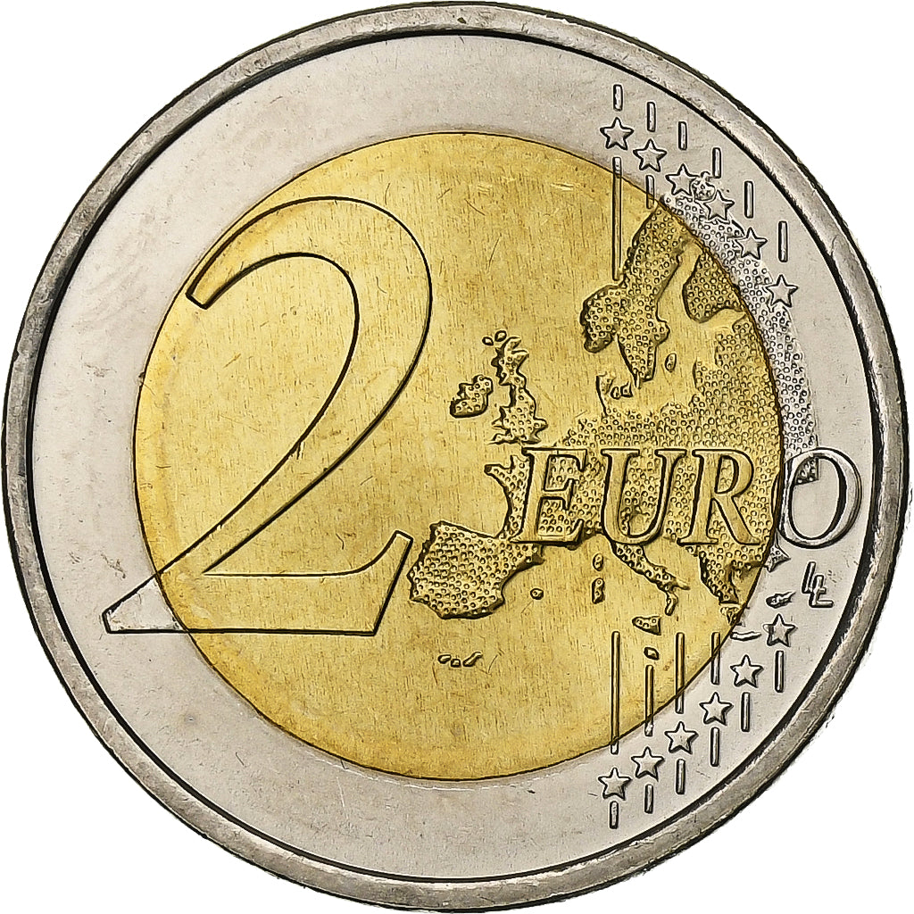 Portugal, 2 Euro, UEM, European Monetary Union, 10th Anniversary, 2009, Lisbon