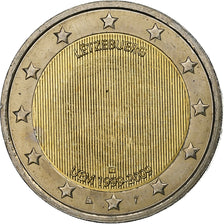 Luxembourg, Henri, 2 Euro, UEM, European Monetary Union, 10th Anniversary, 2009