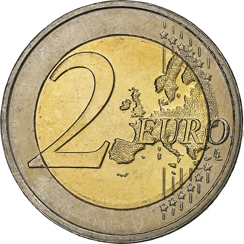 Luxembourg, Henri, 2 Euro, UEM, European Monetary Union, 10th Anniversary, 2009