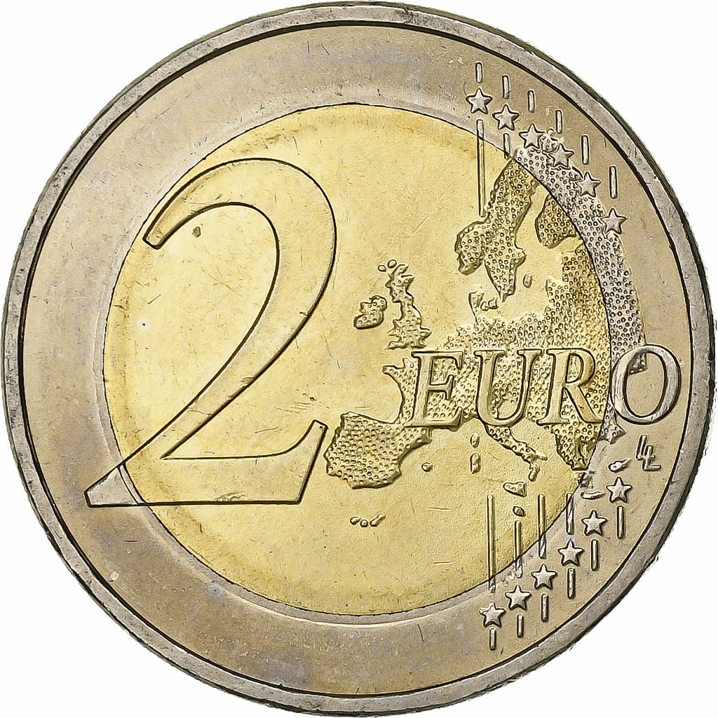 Niemcy, 2 Euro, Hamburg, European Monetary Union, 10th Anniversary, 2009