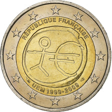 Frankreich, 2 Euro, European Monetary Union, 10th Anniversary, 2009, Paris