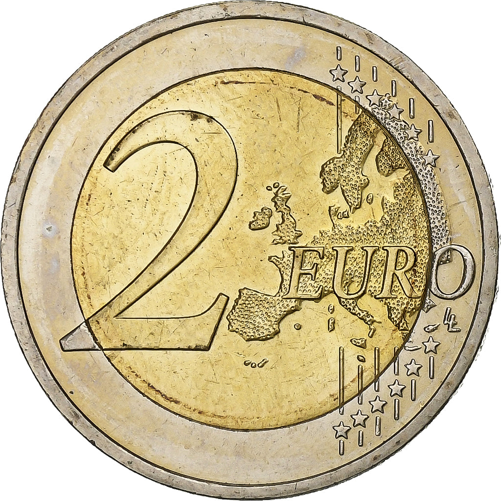 Austria, 2 Euro, European Monetary Union, 10th Anniversary, 2009, Vienna